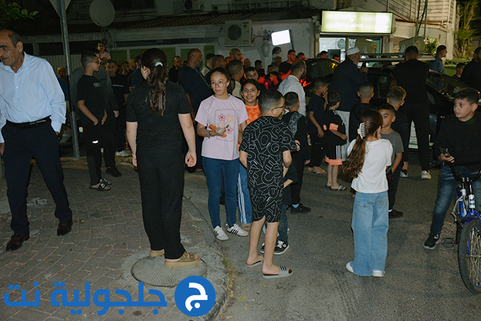 مسيرة التكبير ليلة عيد الاضحى في جلجولية